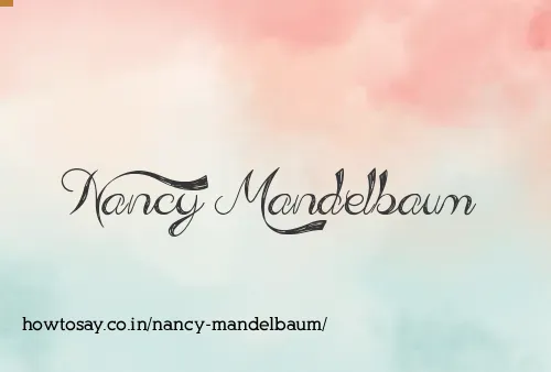 Nancy Mandelbaum