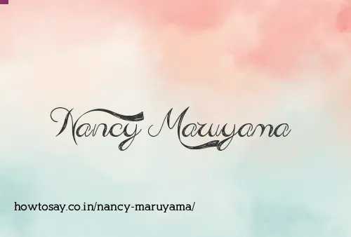 Nancy Maruyama
