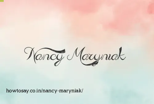 Nancy Maryniak