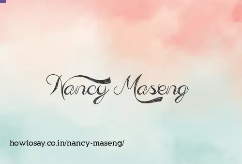 Nancy Maseng