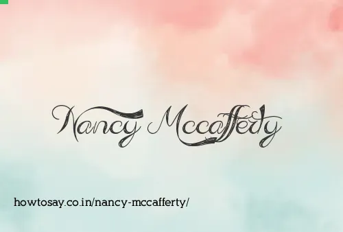 Nancy Mccafferty