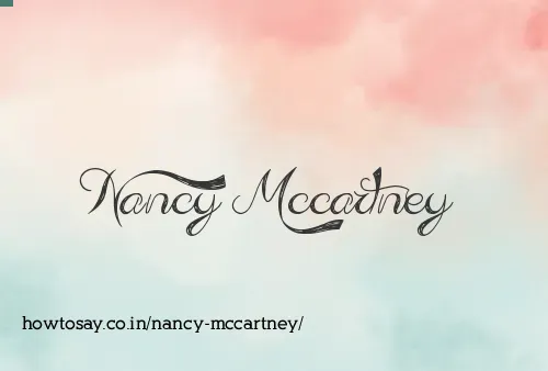 Nancy Mccartney