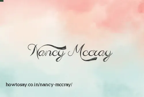Nancy Mccray