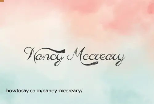 Nancy Mccreary