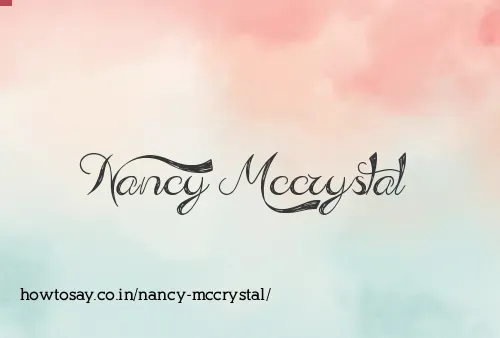 Nancy Mccrystal