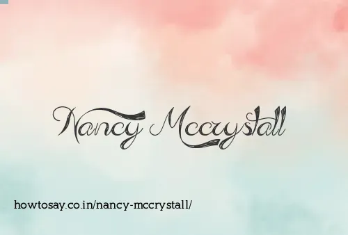 Nancy Mccrystall