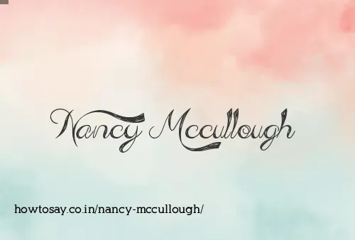 Nancy Mccullough