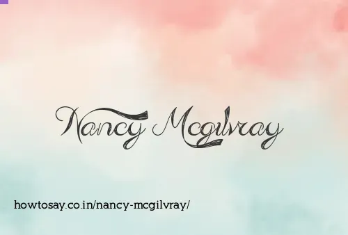 Nancy Mcgilvray