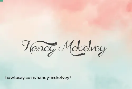 Nancy Mckelvey
