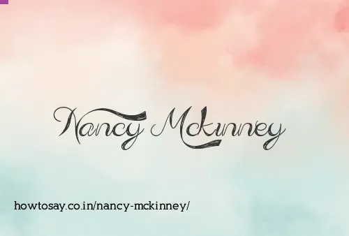 Nancy Mckinney