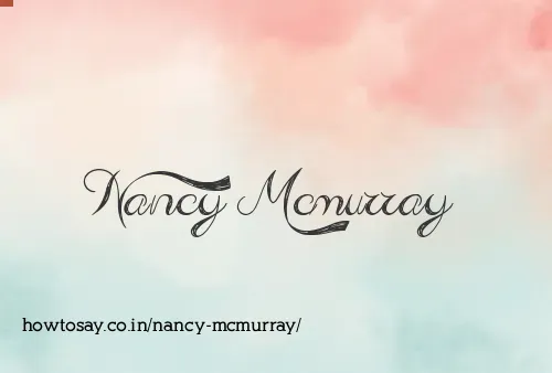 Nancy Mcmurray