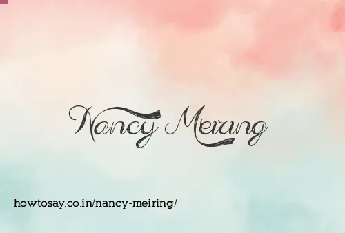 Nancy Meiring
