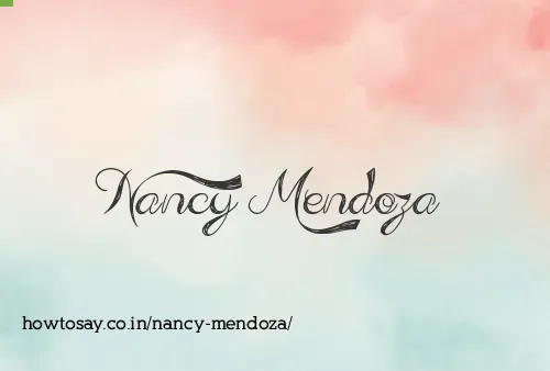 Nancy Mendoza