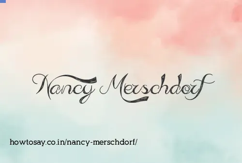 Nancy Merschdorf