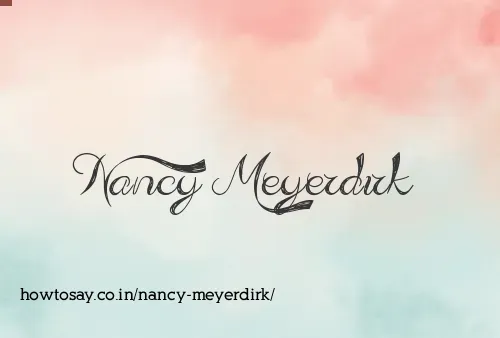 Nancy Meyerdirk