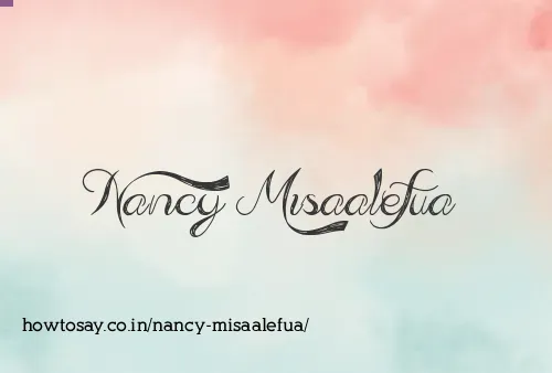 Nancy Misaalefua