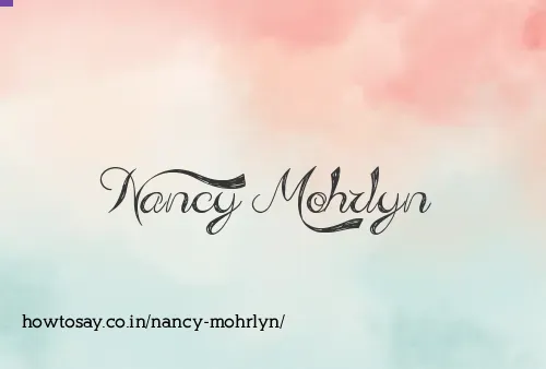 Nancy Mohrlyn