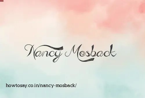Nancy Mosback
