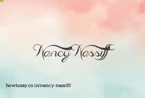 Nancy Nassiff