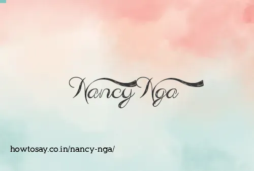 Nancy Nga
