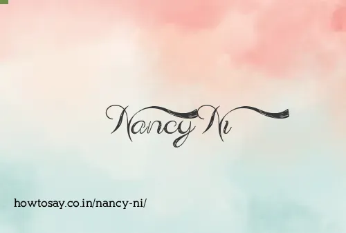 Nancy Ni