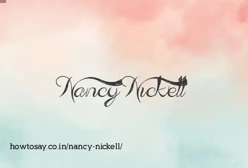 Nancy Nickell