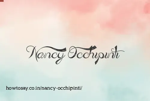 Nancy Occhipinti