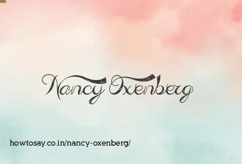 Nancy Oxenberg