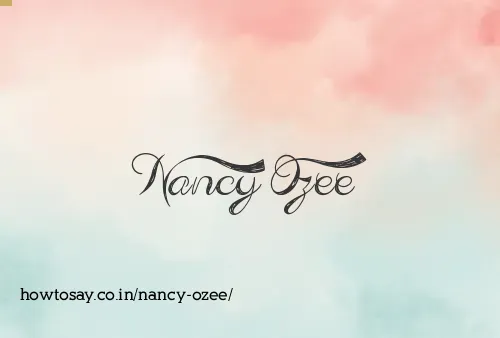Nancy Ozee