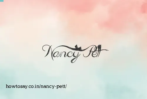 Nancy Pett