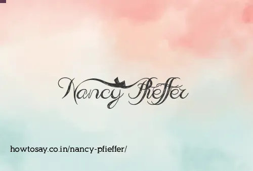 Nancy Pfieffer