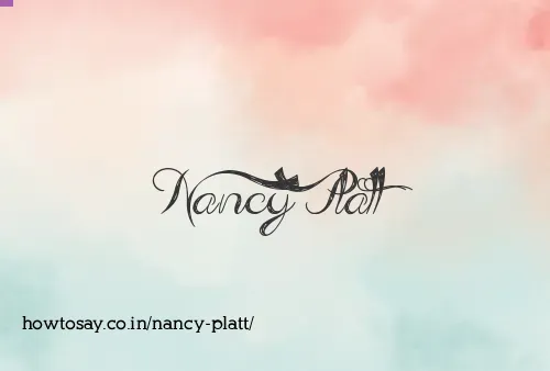 Nancy Platt