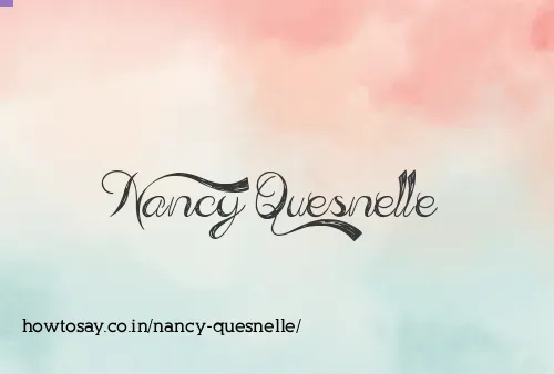Nancy Quesnelle