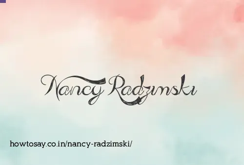 Nancy Radzimski