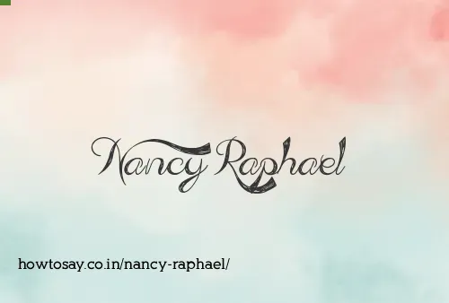 Nancy Raphael