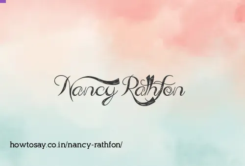 Nancy Rathfon