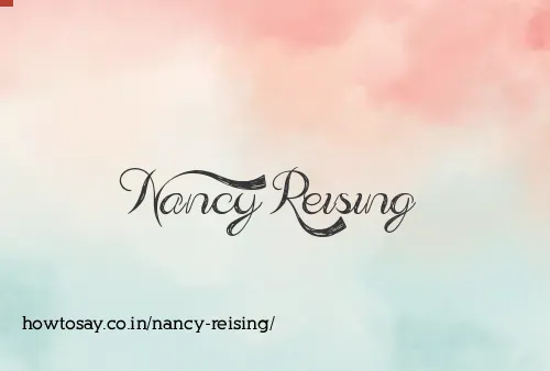 Nancy Reising
