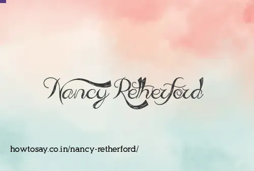 Nancy Retherford