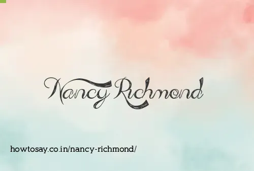 Nancy Richmond