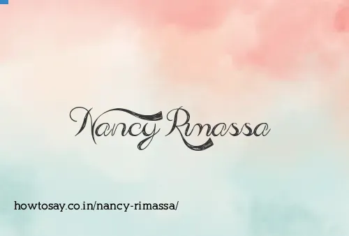 Nancy Rimassa
