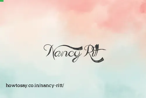 Nancy Ritt