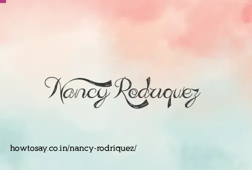 Nancy Rodriquez