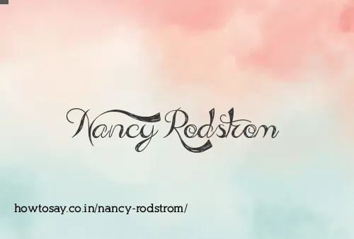 Nancy Rodstrom