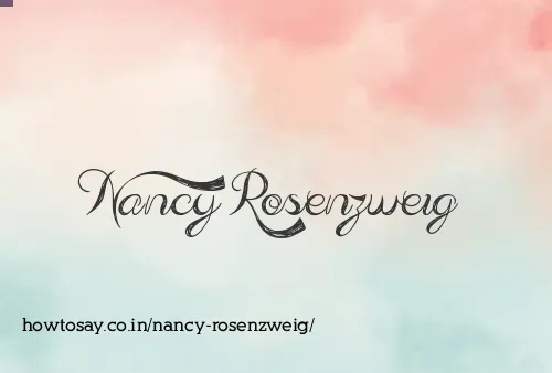 Nancy Rosenzweig