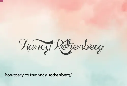 Nancy Rothenberg