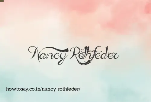 Nancy Rothfeder
