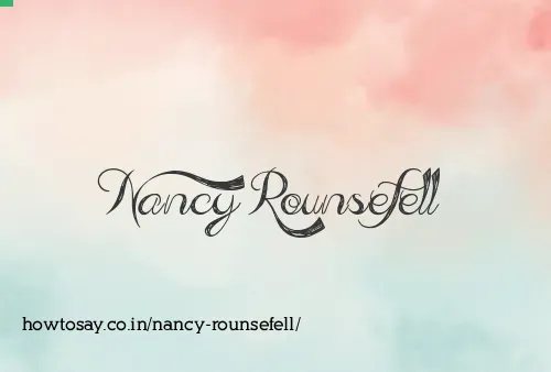 Nancy Rounsefell
