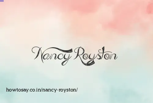 Nancy Royston