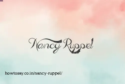 Nancy Ruppel