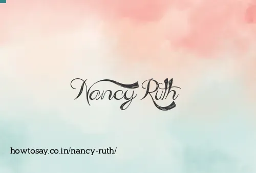 Nancy Ruth
